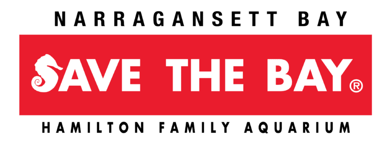 Narragansett Bay Save the Bay Hamilton Family Aquarium Logo